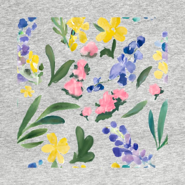 Floral Seamless Pattern 1 by thatmacko